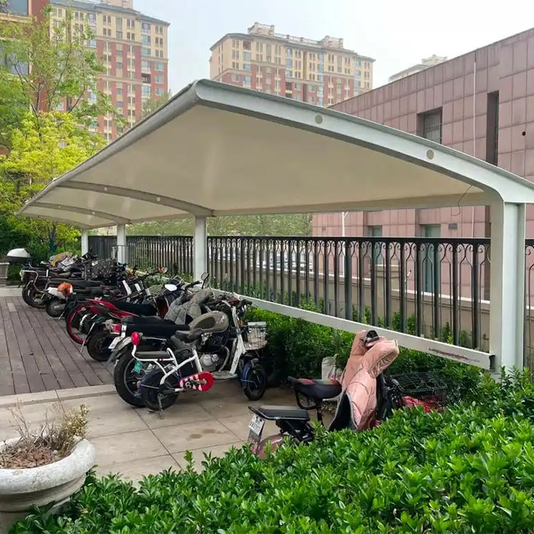 海珠区膜结构电动车棚